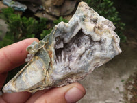 Natural Amethyst Vug Geode Specimens x 12 From Zululand, South Africa - TopRock