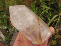 Polished Clear Quartz Crystal Points x 4 From Madagascar - TopRock