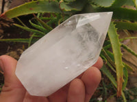 Polished Clear Quartz Crystal Points x 4 From Madagascar - TopRock