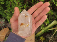 Polished Clear Quartz Crystal Points x 4 From Madagascar - TopRock