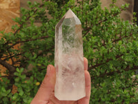 Polished Clear Quartz Crystal Points x 4 From Madagascar - TopRock