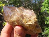 Natural White Phantom Cascading Smokey Quartz Clusters  x 7 From Luena, Congo - Toprock Gemstones and Minerals 