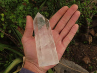 Polished Clear Quartz Crystal Points x 4 From Madagascar - TopRock