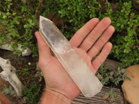 Polished Clear Quartz Crystal Points x 4 From Madagascar - TopRock