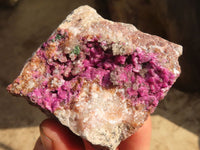 Natural Pink Salrose Cobaltion Dolomite Specimens x 6 From Kakanda, Congo