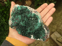 Natural Micro Botryoidal Crystalline Malachite Specimens  x 3 From Tenke Fungurume, Congo - TopRock