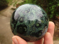 Polished Stromatolite / Kambamba Jasper Spheres  x 2 From Madagascar - Toprock Gemstones and Minerals 