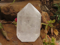 Polished Clear Quartz Crystal Points x 4 From Madagascar - TopRock