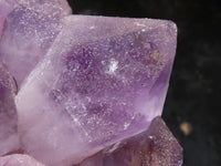 Natural Jacaranda Amethyst Clusters  x 2 From Mumbwa, Zambia - Toprock Gemstones and Minerals 