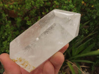 Polished Clear Quartz Crystal Points x 4 From Madagascar - TopRock