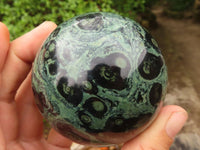 Polished Stromatolite / Kambamba Jasper Spheres  x 2 From Madagascar - Toprock Gemstones and Minerals 