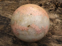 Polished Pink Feldspar Spheres  x 2 From Musina, South Africa - TopRock