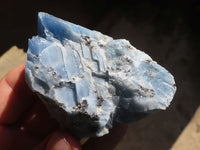 Natural New Sky Blue Calcite Specimens  x 12 From Spitzkoppe, Namibia - Toprock Gemstones and Minerals 