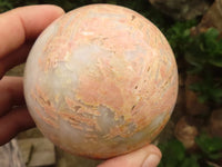 Polished Pink Feldspar Spheres  x 2 From Musina, South Africa - TopRock