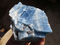 Natural New Sky Blue Calcite Specimens  x 12 From Spitzkoppe, Namibia - Toprock Gemstones and Minerals 