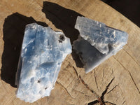 Natural New Sky Blue Calcite Specimens  x 12 From Spitzkoppe, Namibia - Toprock Gemstones and Minerals 