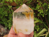 Polished Clear Quartz Crystal Points x 4 From Madagascar - TopRock