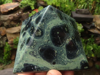 Polished Stromatolite / Kambamba Jasper Pyramids x 2 From Madagascar - TopRock