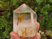 Polished Clear Quartz Crystal Points x 4 From Madagascar - TopRock