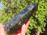 Polished Labradorite Points  x 2 From Tulear, Madagascar