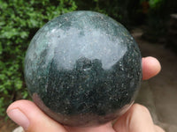 Polished Green Fuchsite Quartz Spheres  x 2 From Madagascar - TopRock