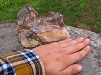 Natural Red Hematoid Quartz Clusters x 2 From Karoi, Zimbabwe - TopRock