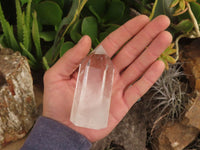 Polished Clear Quartz Crystal Points x 4 From Madagascar - TopRock