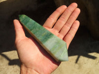 Polished Double Terminated Green Aventurine Points  x 5 From Zimbabwe