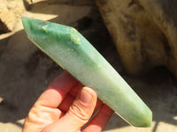 Polished Double Terminated Green Aventurine Points  x 5 From Zimbabwe