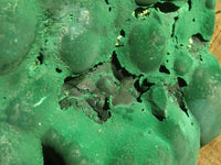 Natural Botryoidal Malachite Specimens  x 2 From Congo