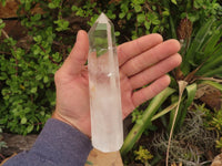 Polished Clear Quartz Crystal Points x 4 From Madagascar - TopRock