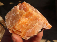 Natural New Sunset Orange Calcite Specimens  x 12 From Spitzkop, Namibia