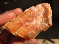 Natural New Sunset Orange Calcite Specimens  x 12 From Spitzkop, Namibia