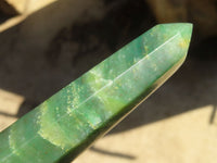 Polished Double Terminated Green Aventurine Points  x 5 From Zimbabwe