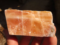 Natural New Sunset Orange Calcite Specimens  x 12 From Spitzkop, Namibia