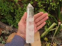 Polished Clear Quartz Crystal Points x 4 From Madagascar - TopRock