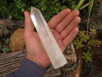 Polished Clear Quartz Crystal Points x 4 From Madagascar - TopRock