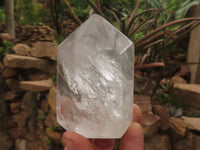 Polished Clear Quartz Crystal Points x 4 From Madagascar - TopRock