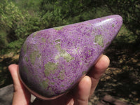 Polished Stunning Larger Beautiful Purple Stichtite Free Forms  x 2 From Barberton, South Africa - TopRock