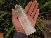 Polished Clear Quartz Crystal Points x 4 From Madagascar - TopRock