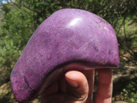 Polished Stunning Larger Beautiful Purple Stichtite Free Forms  x 2 From Barberton, South Africa - TopRock