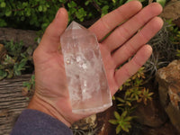 Polished Clear Quartz Crystal Points x 4 From Madagascar - TopRock