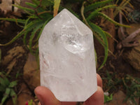 Polished Clear Quartz Crystal Points x 4 From Madagascar - TopRock