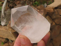 Polished Clear Quartz Crystal Points x 4 From Madagascar - TopRock