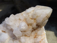 Natural Large Candle Quartz Crystals  x 2 From Madagascar