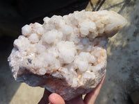 Natural Large Candle Quartz Crystals  x 2 From Madagascar