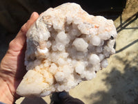 Natural Large Candle Quartz Crystals  x 2 From Madagascar