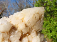 Natural Large Candle Quartz Crystals  x 2 From Madagascar