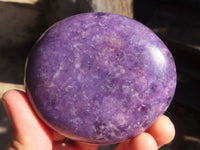 Polished Purple Lepidolite Free Forms  x 6 From Zimbabwe - Toprock Gemstones and Minerals 