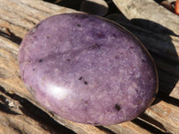 Polished Purple Lepidolite Free Forms  x 6 From Zimbabwe - Toprock Gemstones and Minerals 